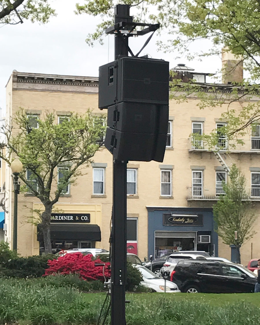 Sound system and stage rental NJ Bergen AV