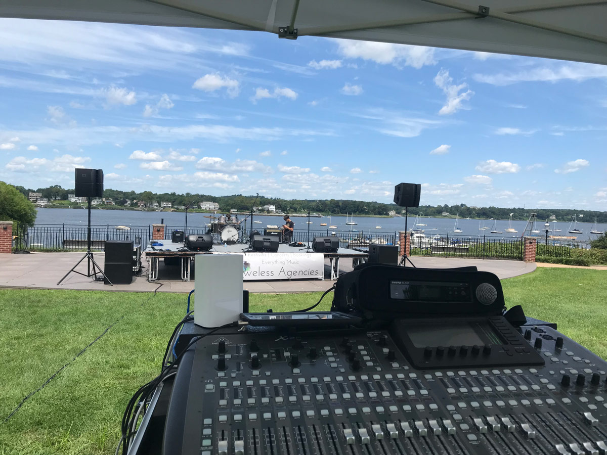 Bergen AV dinner event sound system