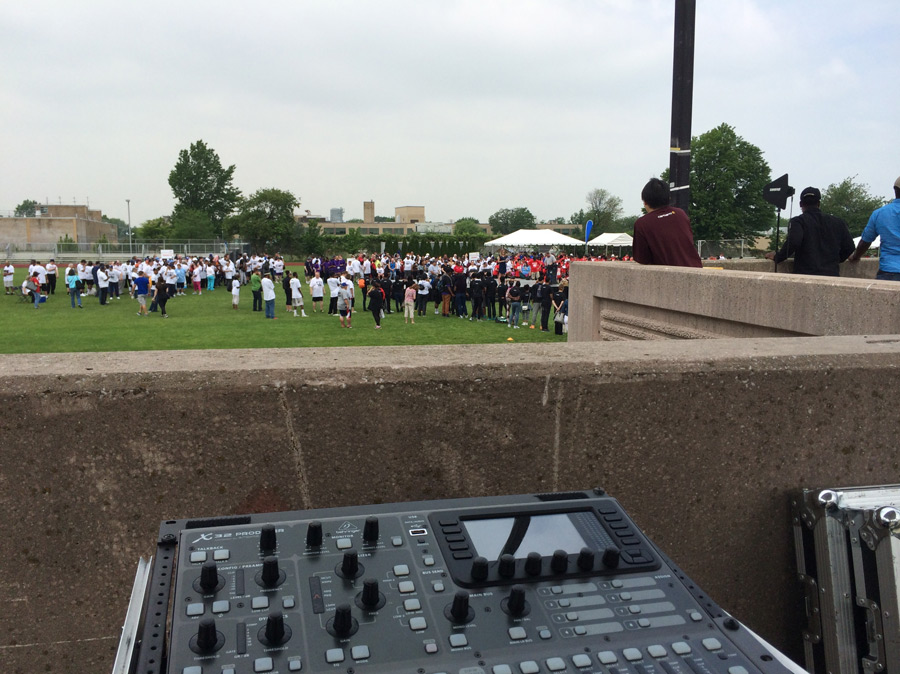 Outdoor AV production New Jersey